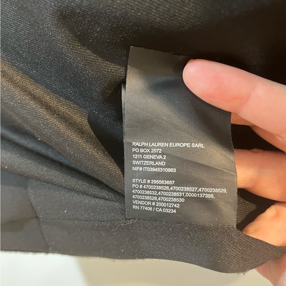 Club Monaco Sonti Tailored Blazer Vest Black - Size XS-Retail $329 - Picture 8 of 10